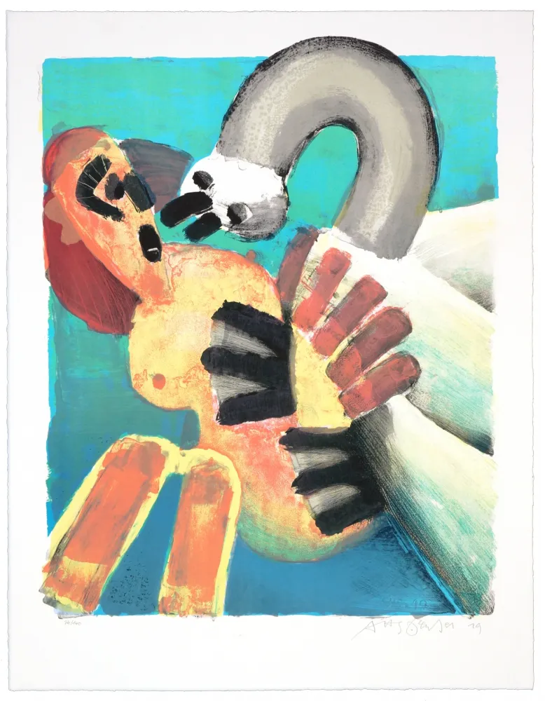 Litografía Haugen Sørensen - San Titre