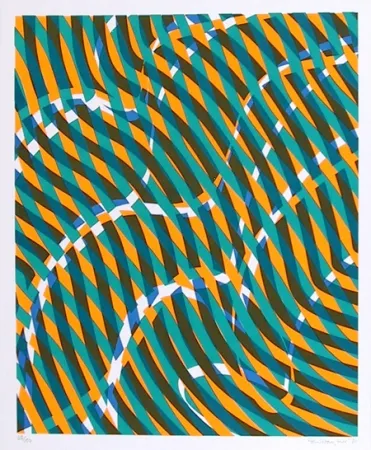 Serigrafía Hayter - #1 from the Aquarius Suite