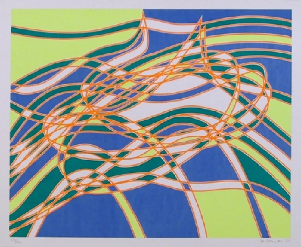 Serigrafía Hayter - #3 from the Aquarius Suite