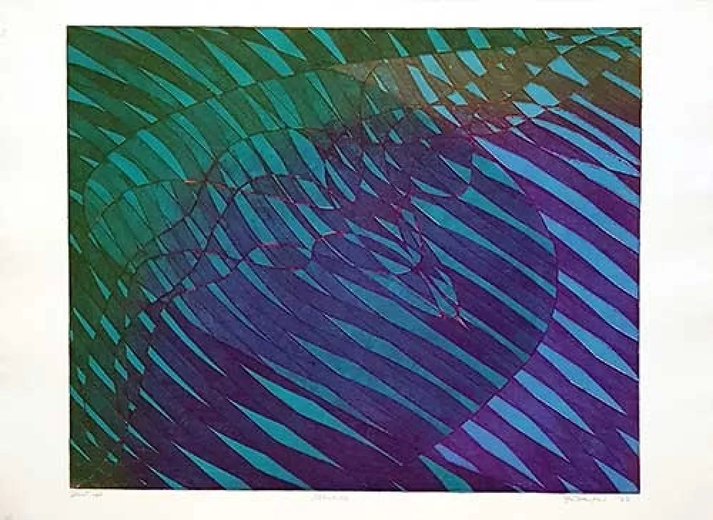 Grabado Hayter - Albatros