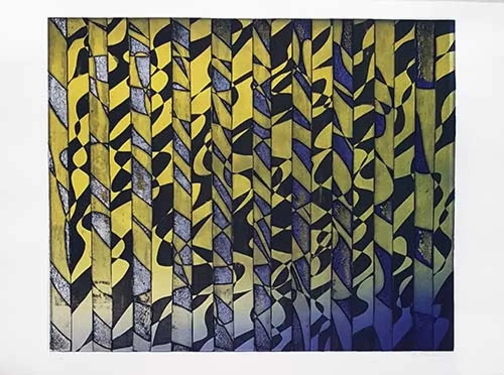 Grabado Hayter - Clairevoie