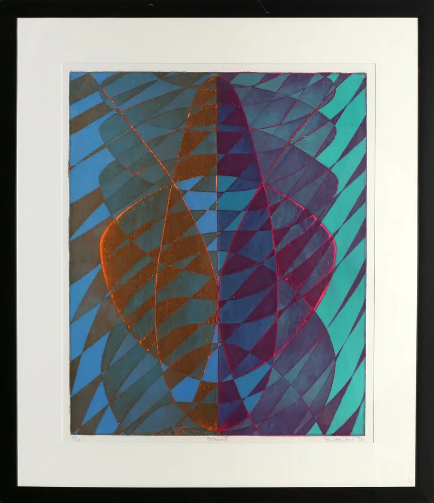 Grabado Hayter - Dromond