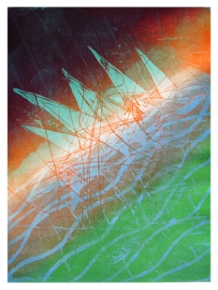 Grabado Hayter - Fastnet