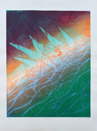 Grabado Hayter - Fastnet