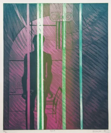 Aguafuerte Hayter - Figure