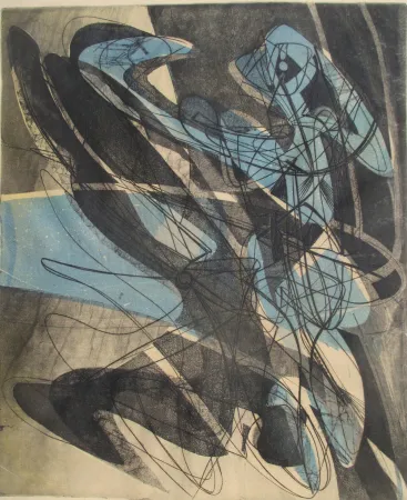 Aguafuerte Y Aguatinta Hayter - Jeux d'Eau