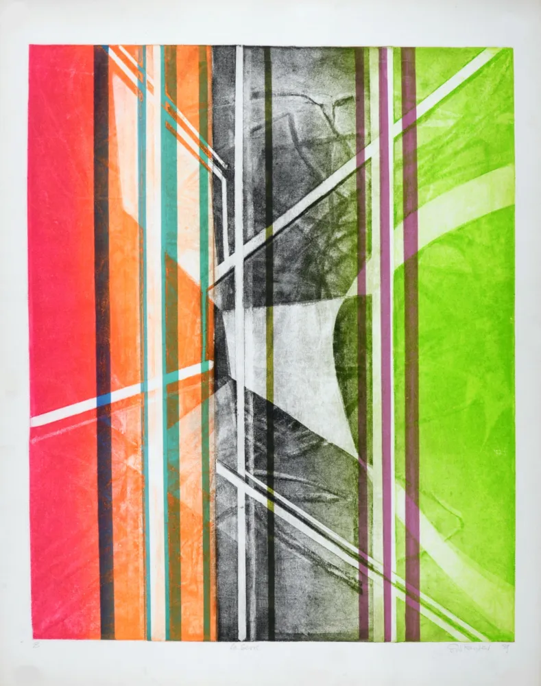 Grabado Hayter - La Serre, c. 1979 - Hand signed!