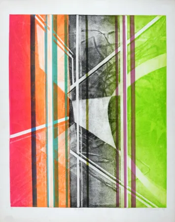 Grabado Hayter - La Serre, c. 1979 - Hand signed!