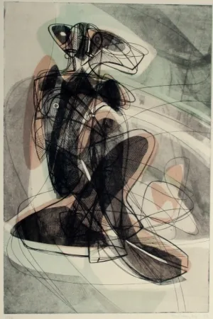 Grabado Hayter - Le couple