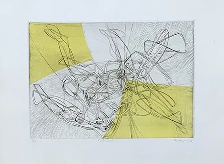 Grabado Hayter - Les Erinnyes