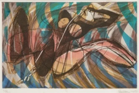 Aguafuerte Hayter - L'Escoutay