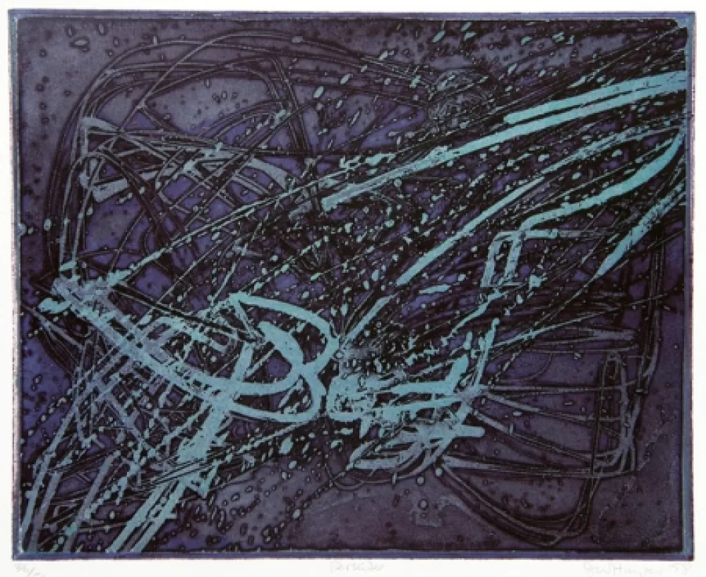 Grabado Hayter - Perseides