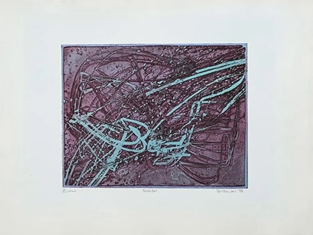 Grabado Hayter - Perseïdes