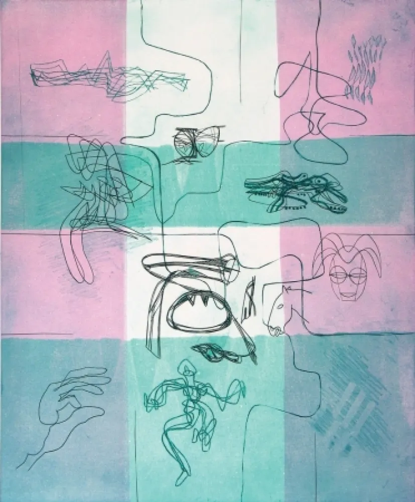 Aguafuerte Hayter - Scrap Book