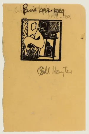 Grabado En Madera Hayter - Untitled (Horse and Nude)