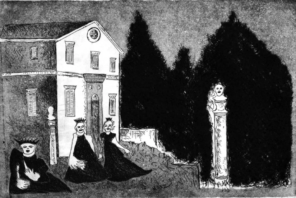 Aguatinta Haz - Da Giorgi