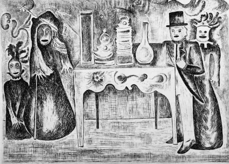 Aguafuerte Haz - Gli antiquari