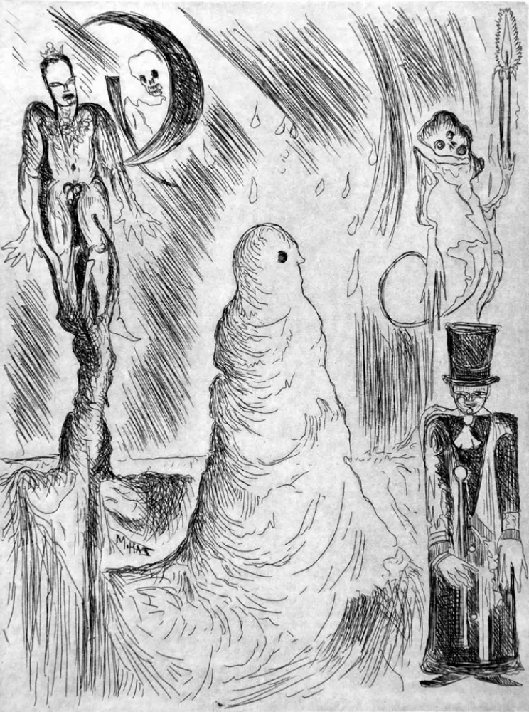 Aguafuerte Haz - Il fantoccio di neve