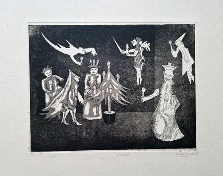 Aguafuerte Haz - L'abete