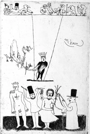 Aguafuerte Haz - L'altalena