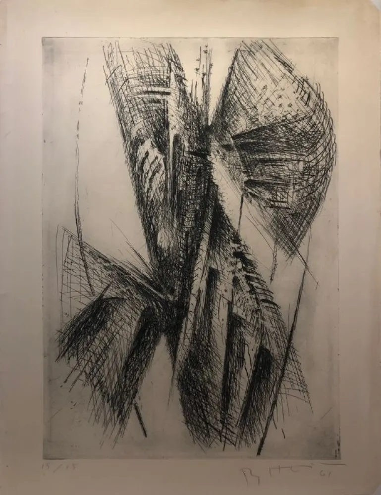 Grabado Heiliger - Sans titre