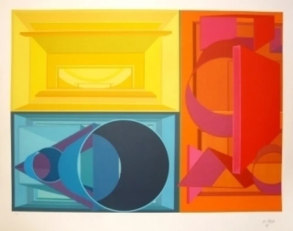 Litografía Held - Jewel of Dalmatia