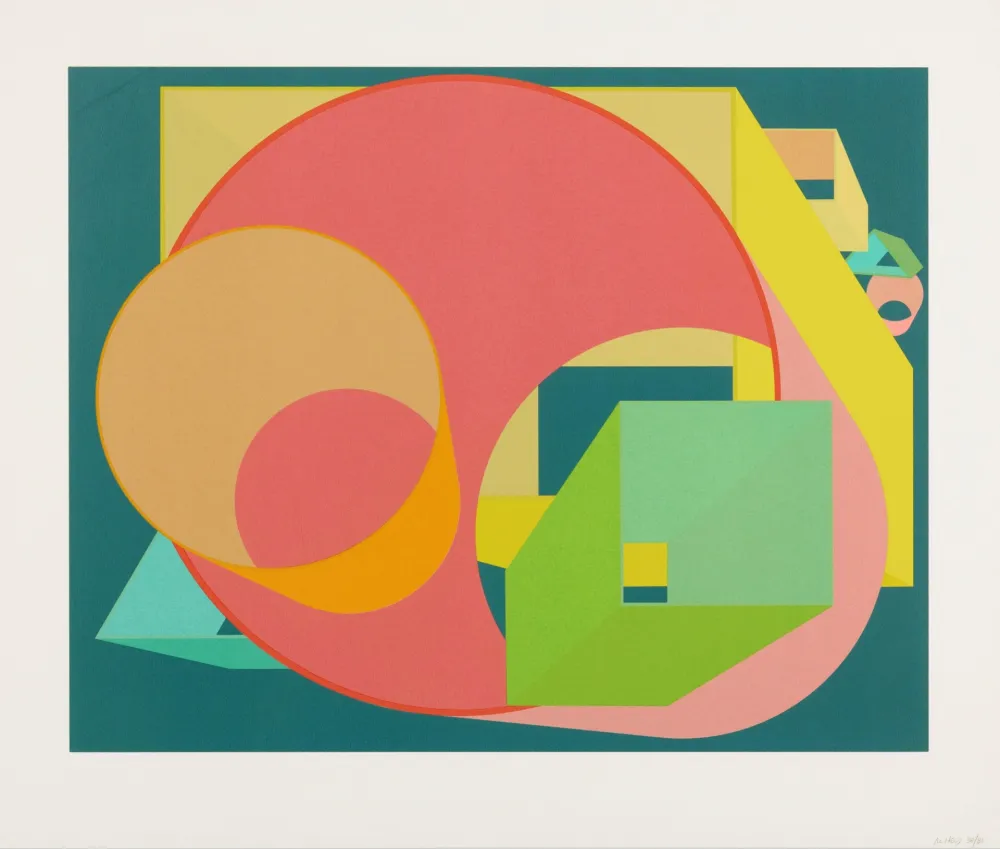 Serigrafía Held - Scholes I