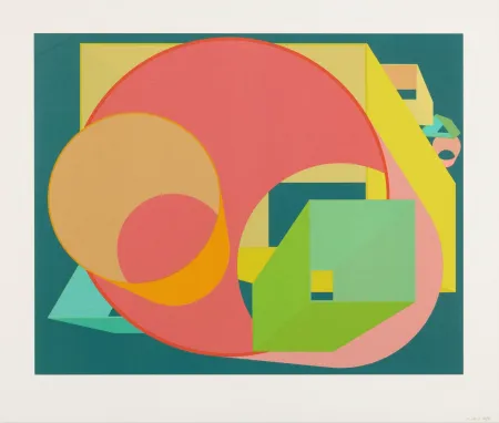 Serigrafía Held - Scholes I