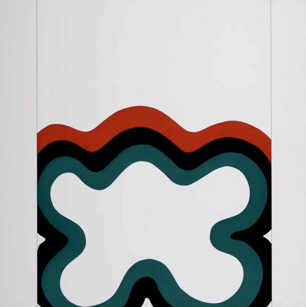 Serigrafía Held - White Goddess, 1967 - Very scarce!