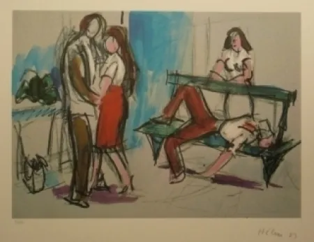 Serigrafía Helion - Autre ville