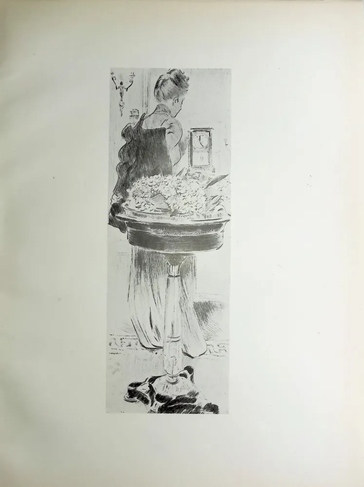 Cartel Helleu - La jardinière empire