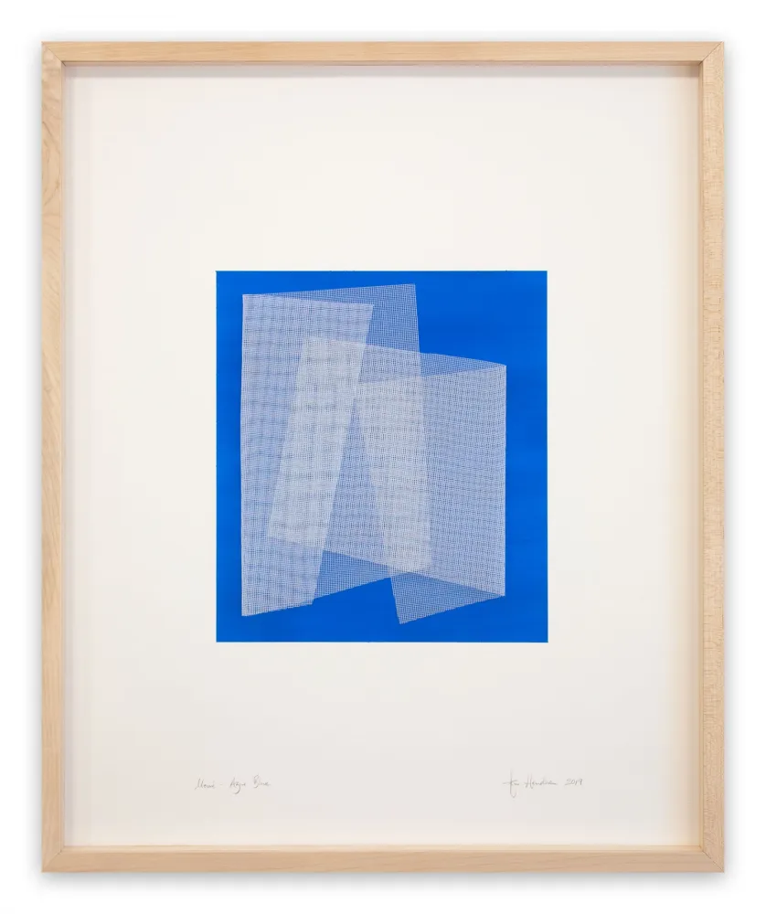 Sin Técnico Henderson - Moiré Azur Blue