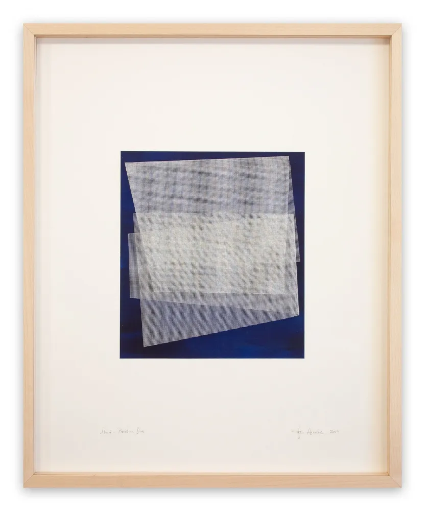 Sin Técnico Henderson - Moiré Prussian Blue 