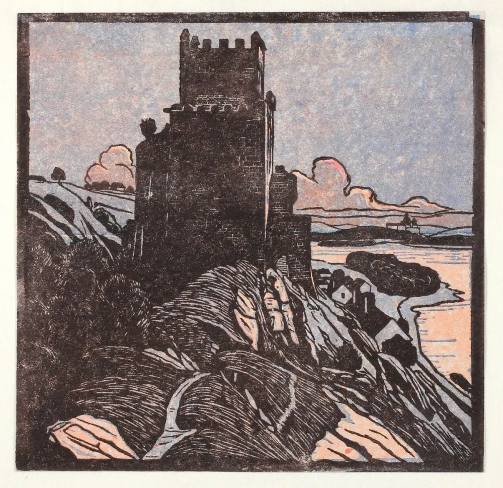 Grabado En Madera Henneberg - Weitenegg