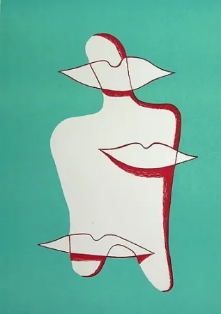 Litografía Henry - Senza titolo