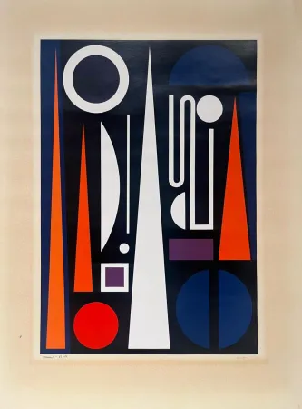 Serigrafía Herbin - Minuit 
