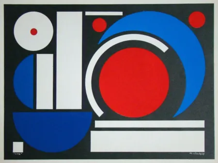 Pochoir Herbin - UNE 1949