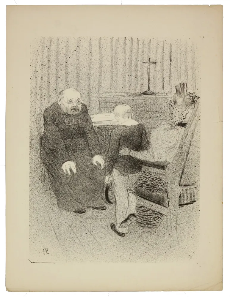 Litografía Hermann-Paul - 10. Le tour