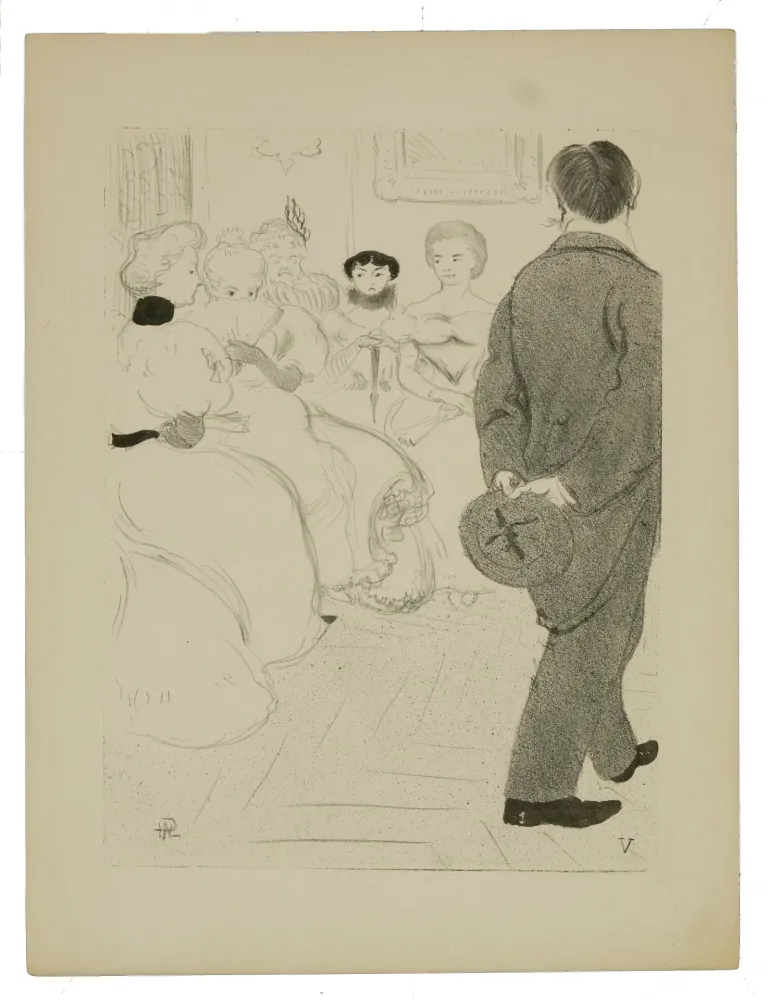 Litografía Hermann-Paul - 5. Rien des agences