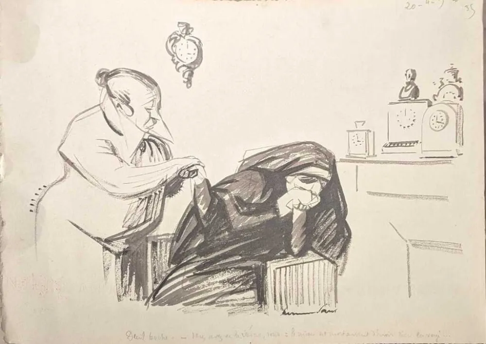 Sin Técnico Hermann-Paul - Deuil boche