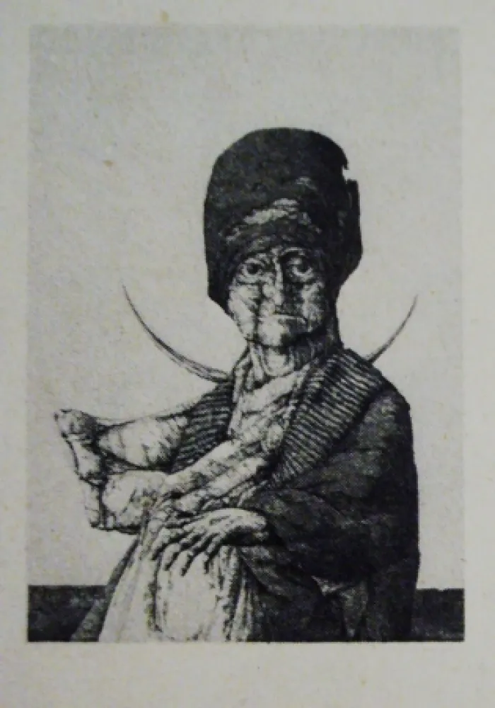 Aguafuerte Y Aguatinta Hernandez - La anunciada