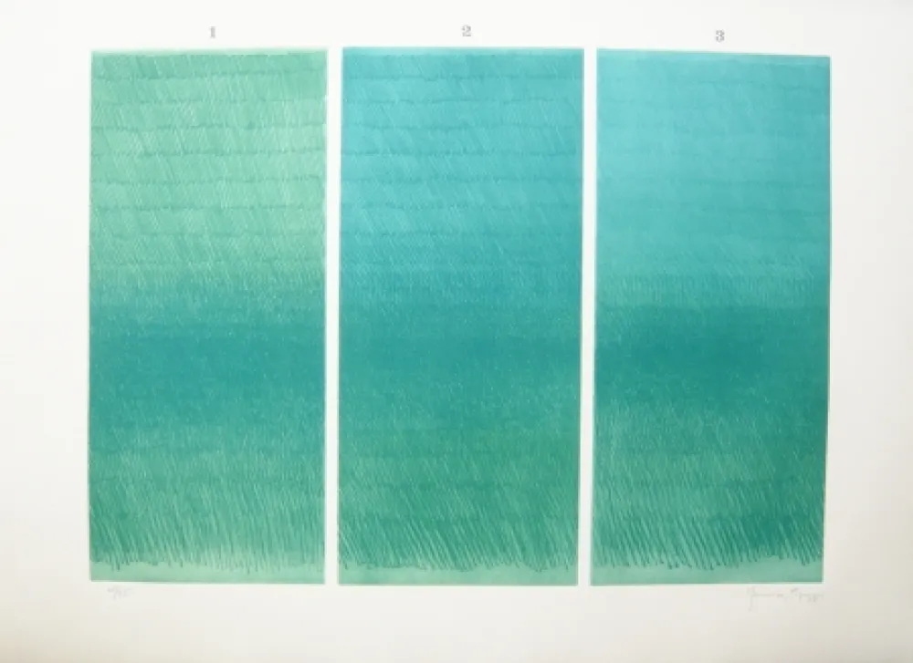 Grabado Hernandez Pijuan - 1-2-3