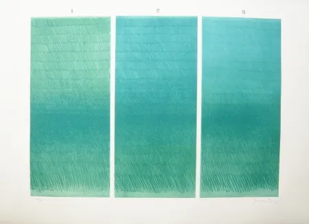 Grabado Hernandez Pijuan - 1-2-3