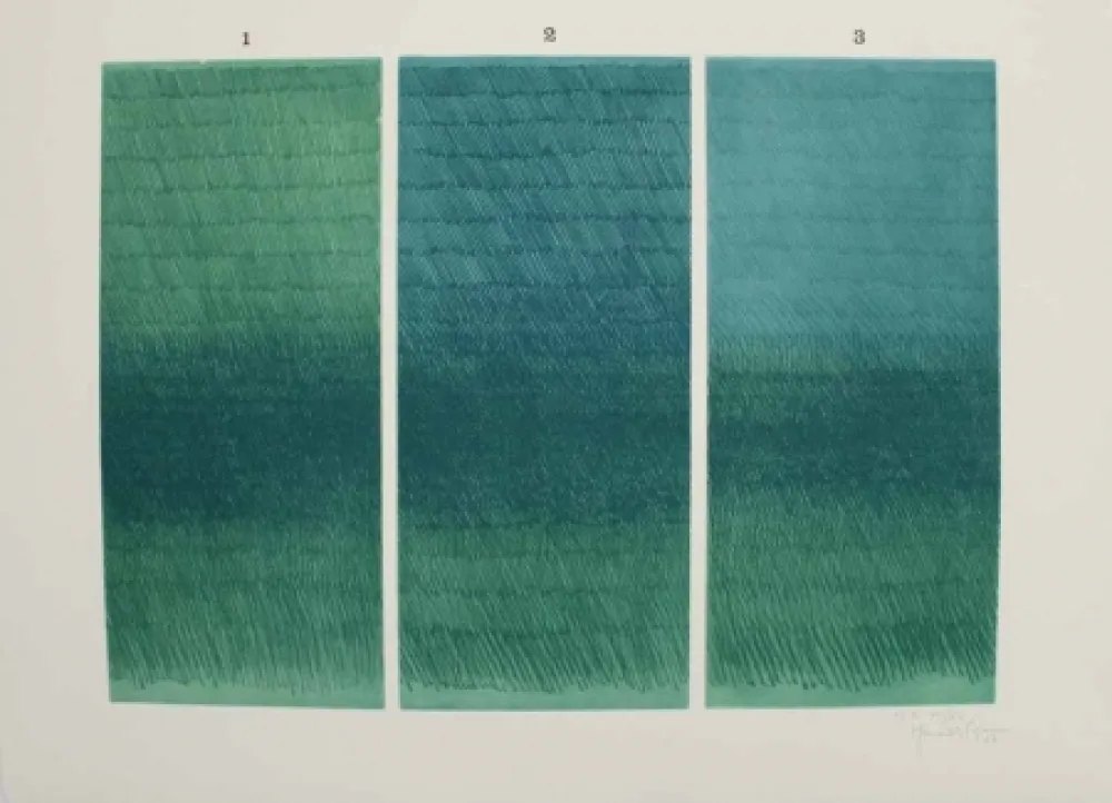 Aguafuerte Y Aguatinta Hernandez Pijuan - 1-2-3