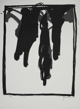 Litografía Hernandez Pijuan - A.L. Barcelona-III