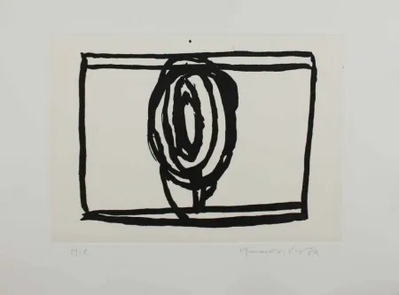 Aguatinta Hernandez Pijuan - Arbres 2