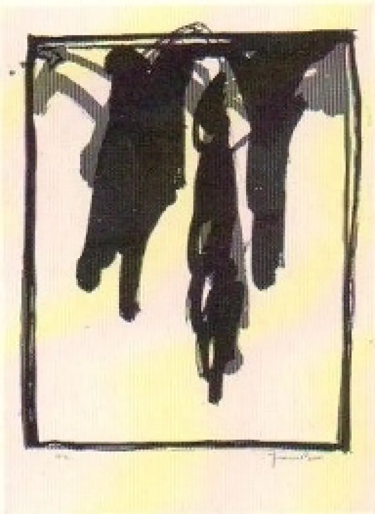 Litografía Hernandez Pijuan - Barcelona 85