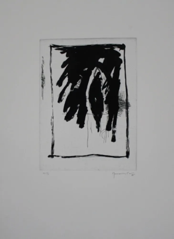 Aguafuerte Y Aguatinta Hernandez Pijuan - Claustre / Cloister