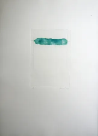 Grabado Hernandez Pijuan - Color per a un paisatge