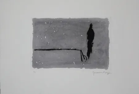 Aguatinta Hernandez Pijuan - El xiprer / The Cypress